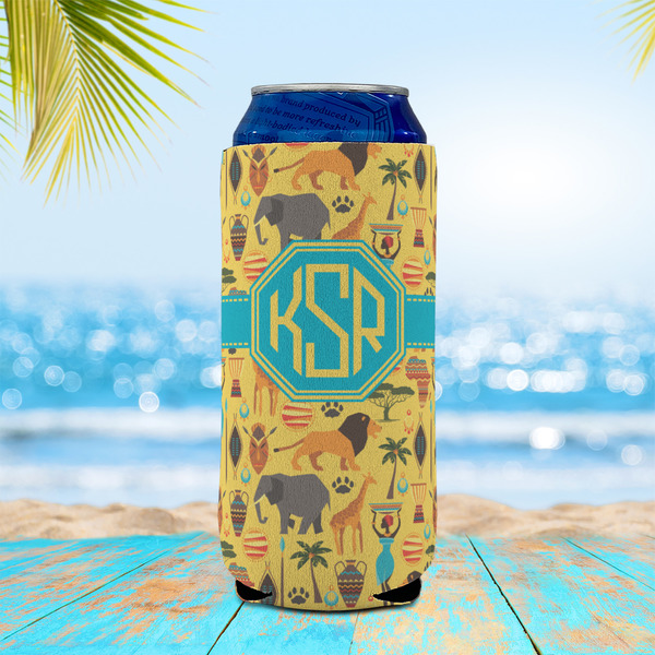 African Safari 16oz Can Sleeve - LIFESTYLE