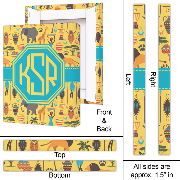 African Safari 16x20 - Canvas Print - Approval