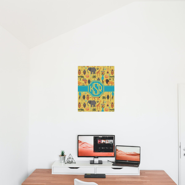 African Safari 16x20 - Matte Poster - On the Wall