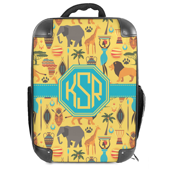 Custom African Safari Hard Shell Backpack (Personalized)