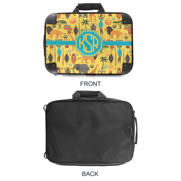 African Safari 18" Laptop Briefcase - APPROVAL