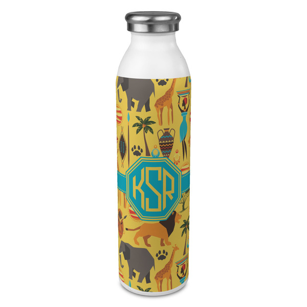 Custom African Safari 20oz Stainless Steel Water Bottle - Full Print (Personalized)
