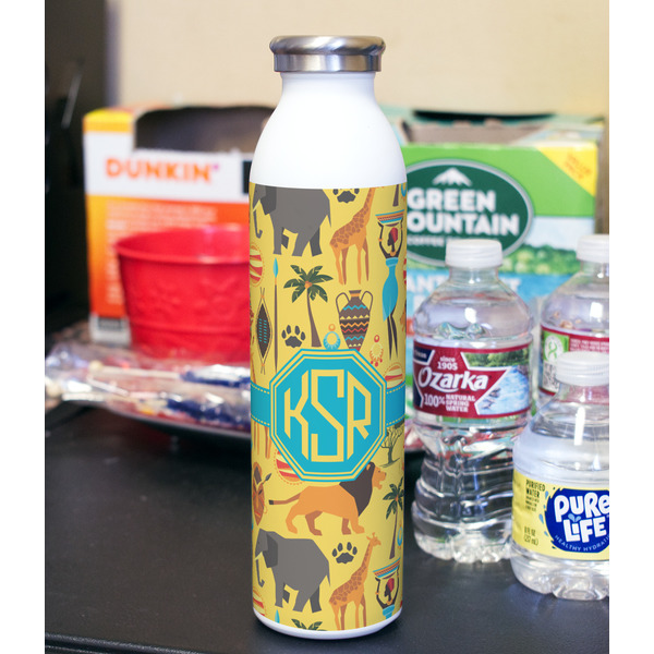 African Safari 20oz Water Bottles - Full Print - In Context