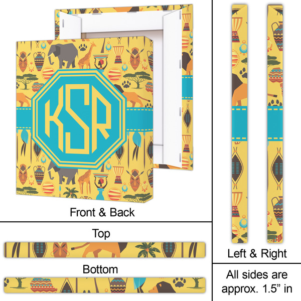 African Safari 20x24 - Canvas Print - Approval