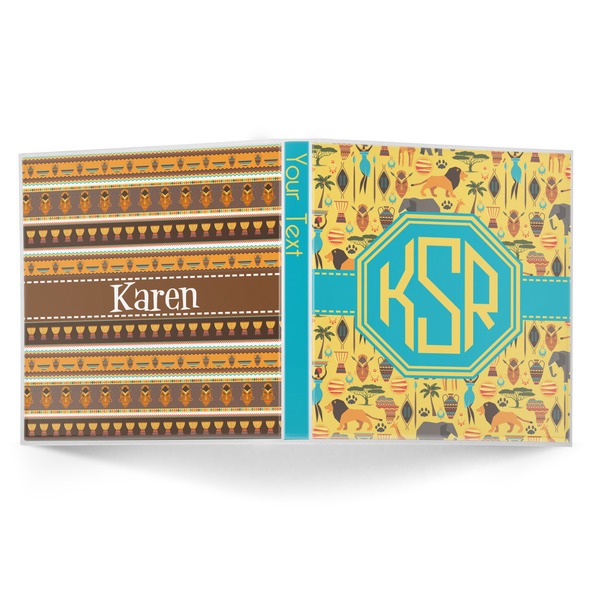 African Safari 3-Ring Binder Approval- 1in