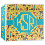 African Safari 3-Ring Binder - 3 inch (Personalized)