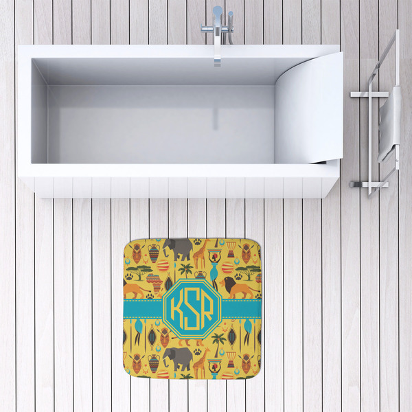 African Safari 48x48 Foam Memory Mat - LIFESTYLE