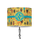 African Safari 8" Drum Lamp Shade - Poly-film (Personalized)
