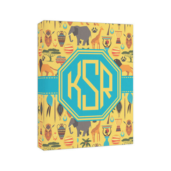 African Safari 8x10 - Canvas Print - Angled View