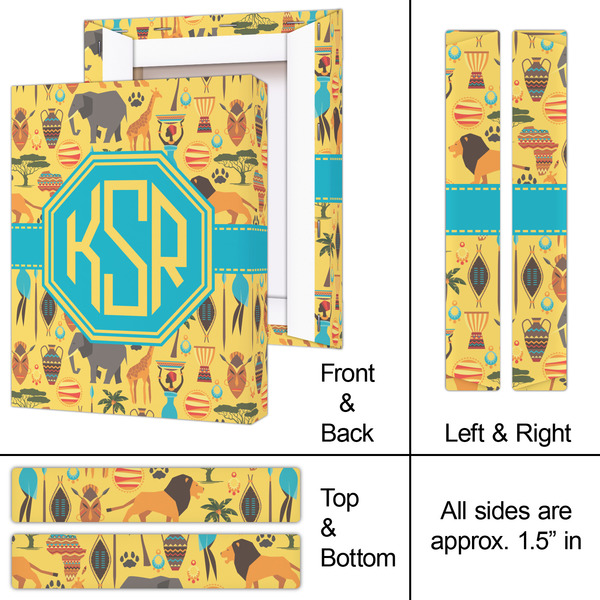 African Safari 8x10 - Canvas Print - Approval