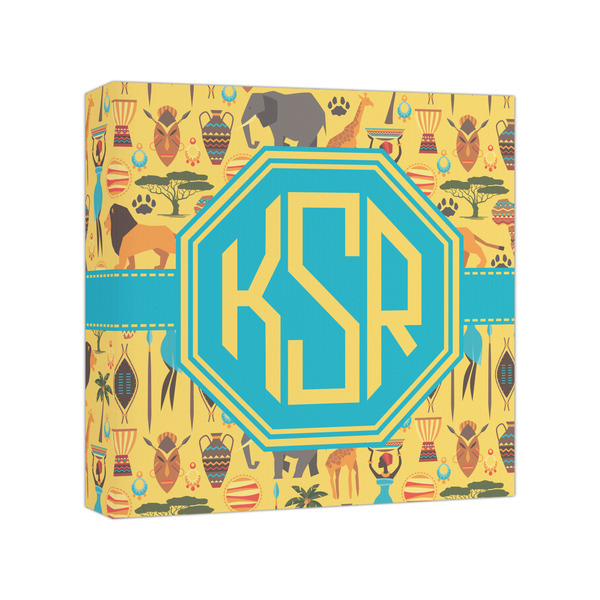 Custom African Safari Canvas Print - 8x8 (Personalized)