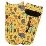 African Safari Adult Ankle Socks (Personalized)