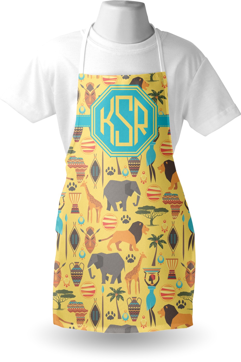 African Safari Apron (Personalized) YouCustomizeIt