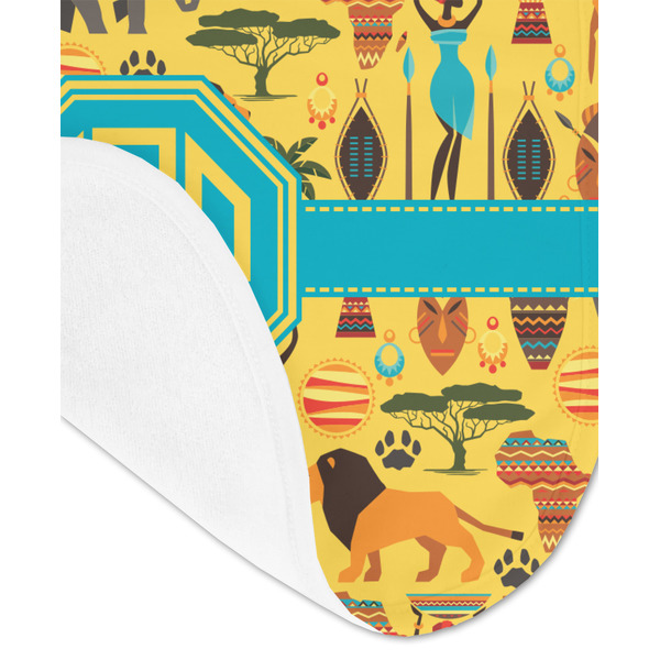 African Safari Baby Bib - AFT detail