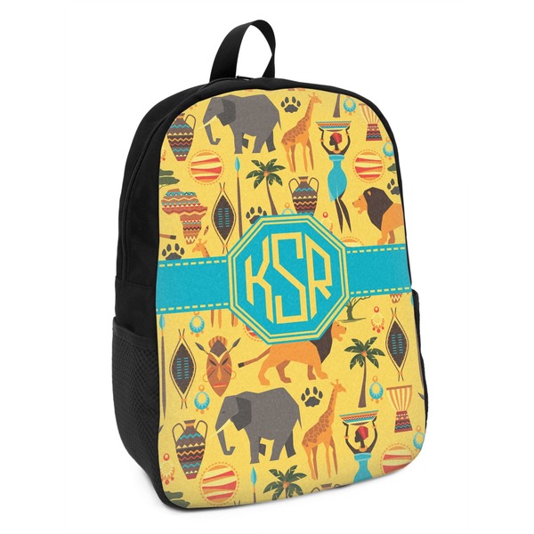 Custom African Safari Kids Backpack (Personalized)
