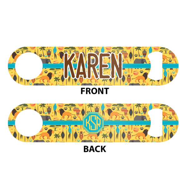 African Safari Bar Bottle Opener - White - Approval