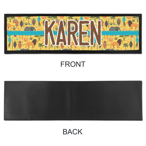 African Safari Bar Mat - Large - APPROVAL