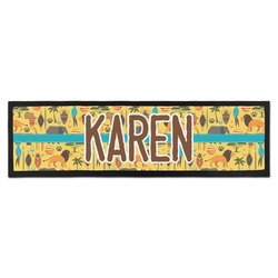 African Safari Bar Mat (Personalized)