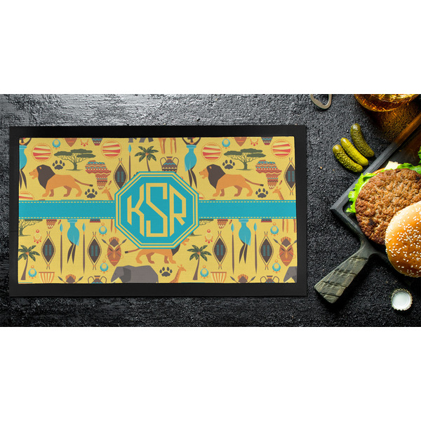 African Safari Bar Mat - Small - LIFESTYLE