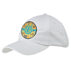 African Safari Baseball Cap - White (Personalized)