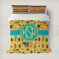 African Safari Duvet Cover Set - Full / Queen (Personalized)