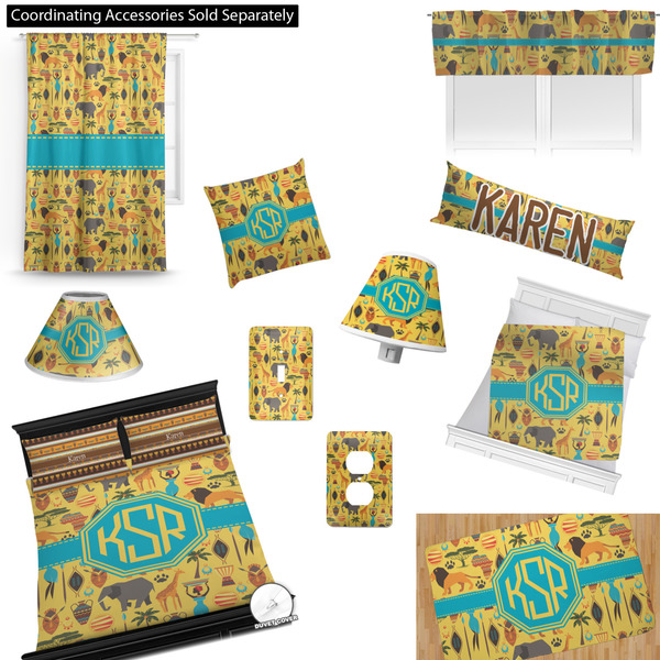 African Safari Bedroom Decor & Accessories2