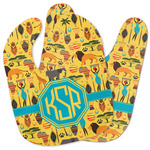 African Safari Baby Bib w/ Monogram