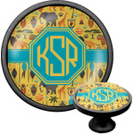 African Safari Cabinet Knob (Black) (Personalized)