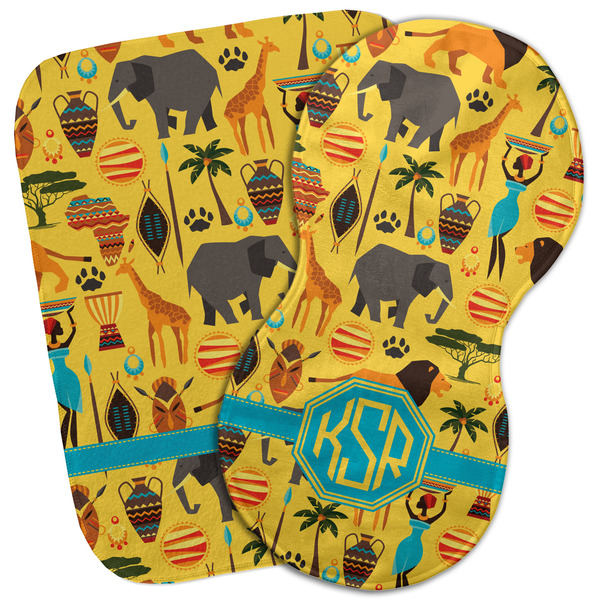 Custom African Safari Burp Cloth (Personalized)