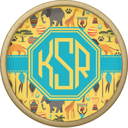 African Safari Cabinet Knob - Gold (Personalized)