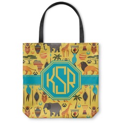 African Safari Canvas Tote Bag (Personalized)