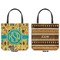 African Safari Canvas Tote - Front and Back