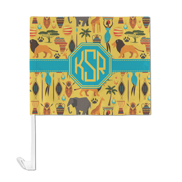 African Safari Car Flag - Large - FRONT