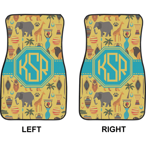 African Safari Car Mat Front - Approval