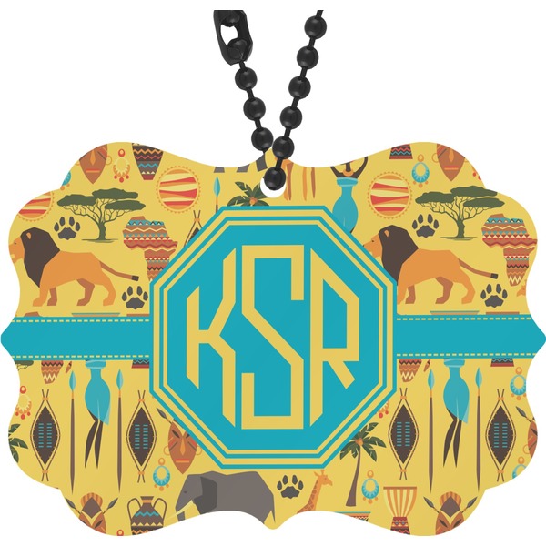 Custom African Safari Rear View Mirror Decor (Personalized)