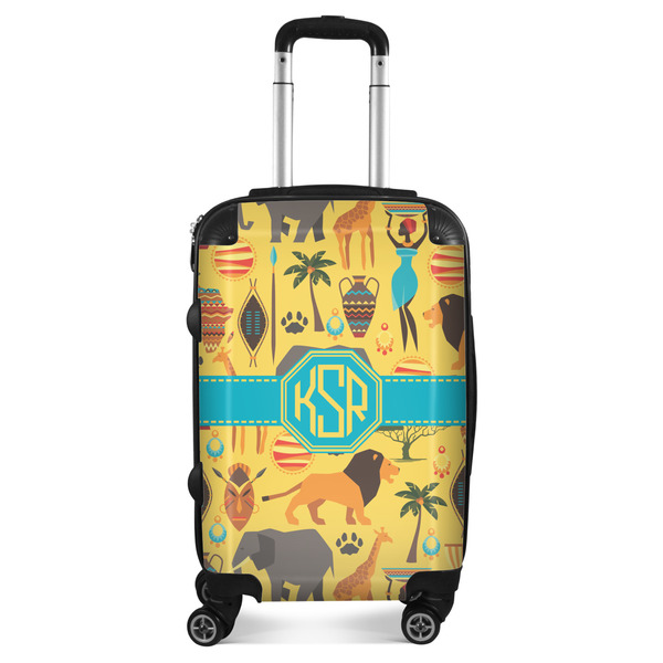 Custom African Safari Suitcase - 20" Carry On (Personalized)
