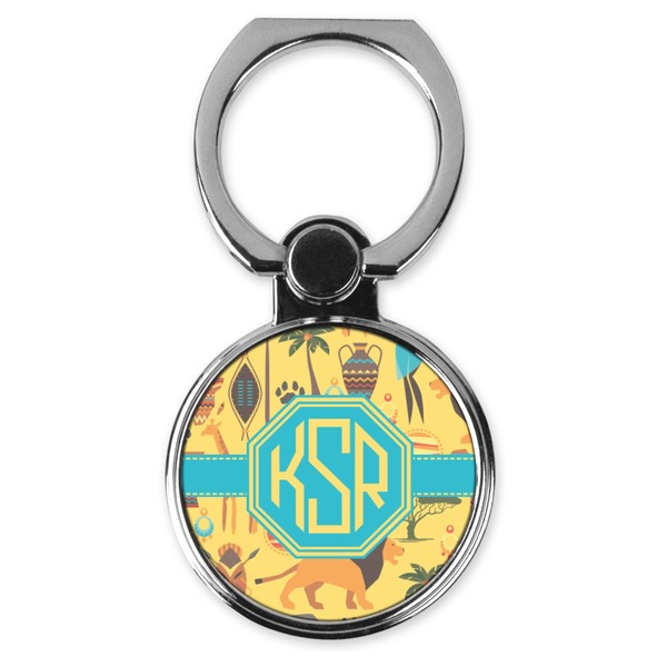 Custom African Safari Cell Phone Ring Stand & Holder (Personalized)