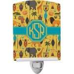 African Safari Ceramic Night Light (Personalized)