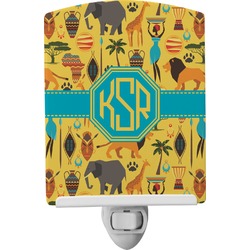 African Safari Ceramic Night Light (Personalized)