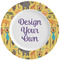 African Safari Ceramic Dinner Plates (Set of 4) (Personalized)