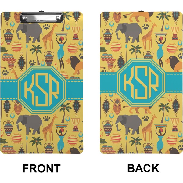 African Safari Clipboard (Legal) (Front + Back)
