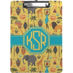 African Safari Clipboard (Personalized)