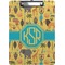 African Safari Clipboard (Letter Size) (Personalized)