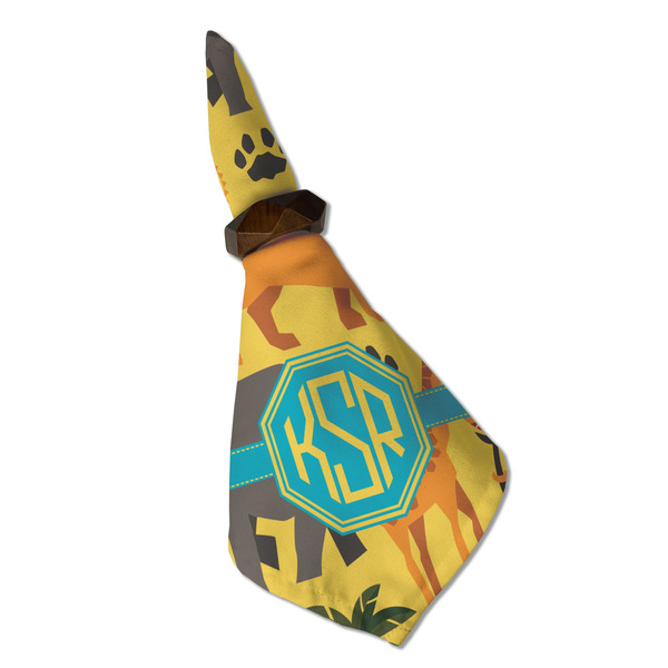 African Safari Cloth Napkins - Personalized Dinner (Folded in Ring) (MAIN)
