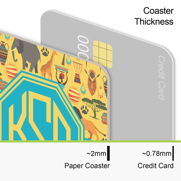 African Safari Coaster Thickness