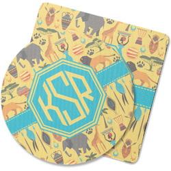 African Safari Rubber Backed Coaster (Personalized)