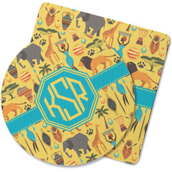 African Safari Rubber Backed Coaster (Personalized)