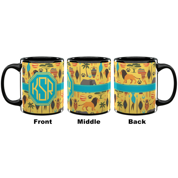 African Safari Coffee Mug - 11 oz - Black APPROVAL
