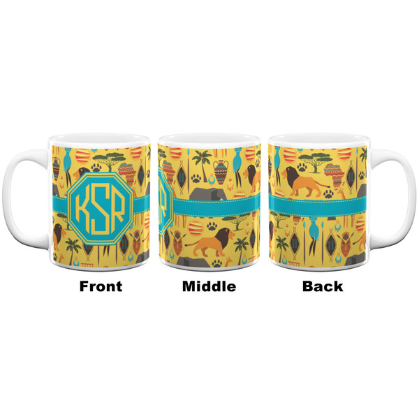 African Safari Coffee Mug - 11 oz - White APPROVAL