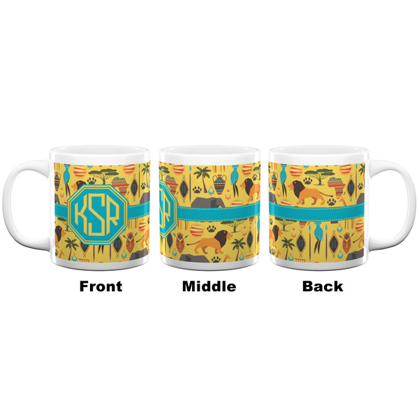 African Safari Coffee Mug - 20 oz - White APPROVAL